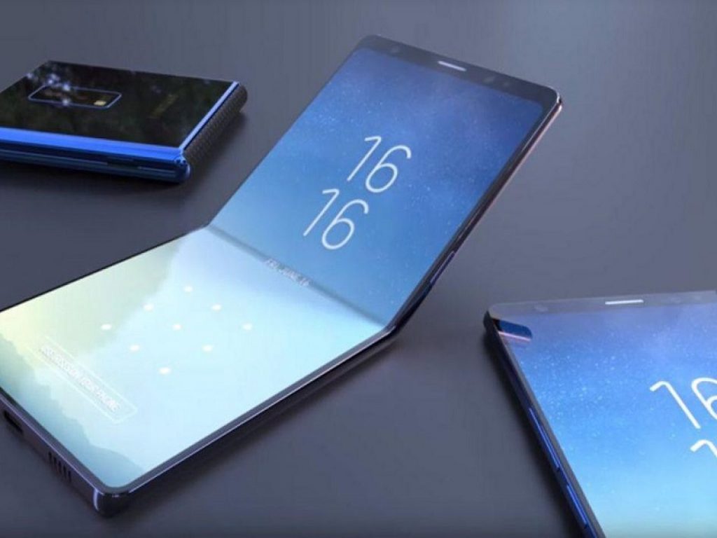 smartphone plegable de Samsung