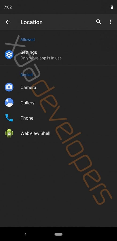 Android Q 12