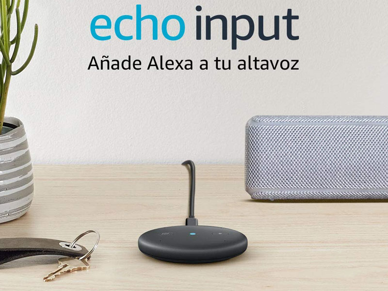 El Echo Input de Amazon llega oficialmente a España