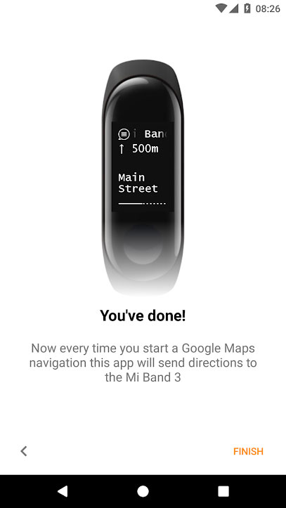 Mi Band Maps - Instalación