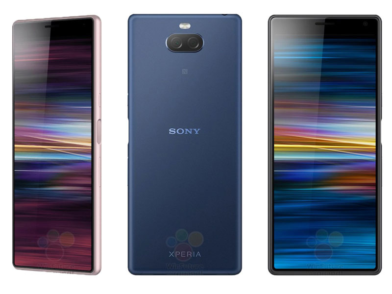 El Sony Xperia XA3 sale a luz mostrando su pantalla ultra panorámica