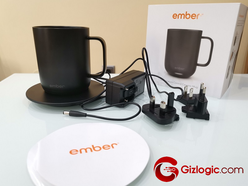 Ember taza de cerámica