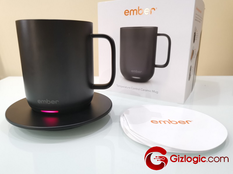 Ember taza de cerámica