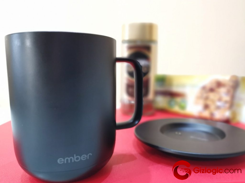 Ember taza de cerámica