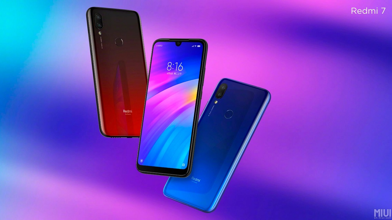 Redmi 7 es presentado de forma oficial en China