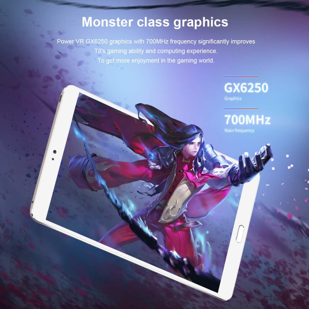 Teclast T8, performance