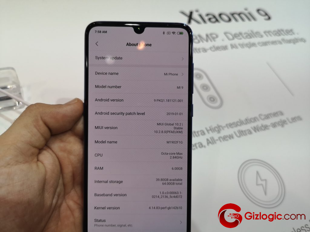 Xiaomi Mi 9