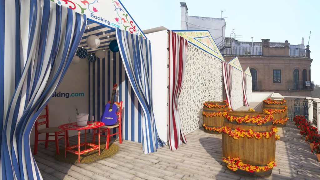 Booking.com presenta el apartamento Feria de Abril - Terraza
