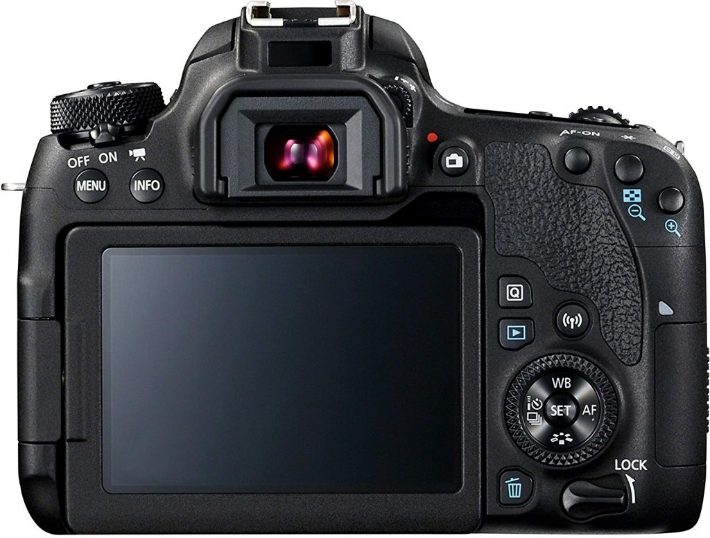 Canon 77D, pantalla