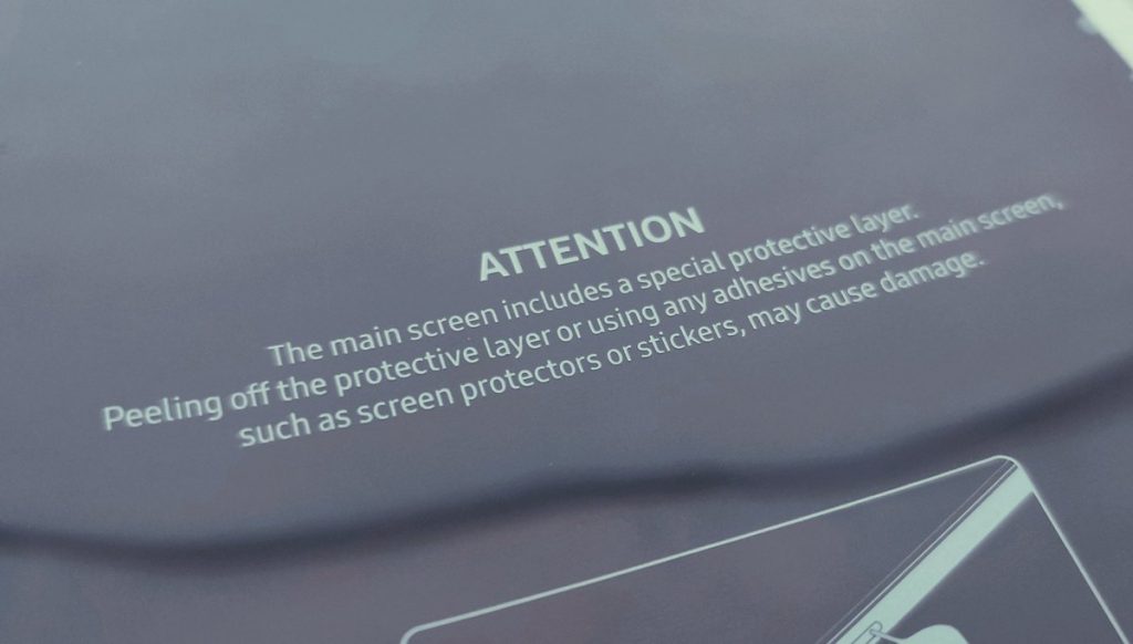 Galaxy Fold - Capa protectora