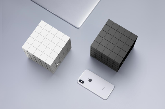 Ubbey NEXT: cubo rubik para almacenamiento de datos