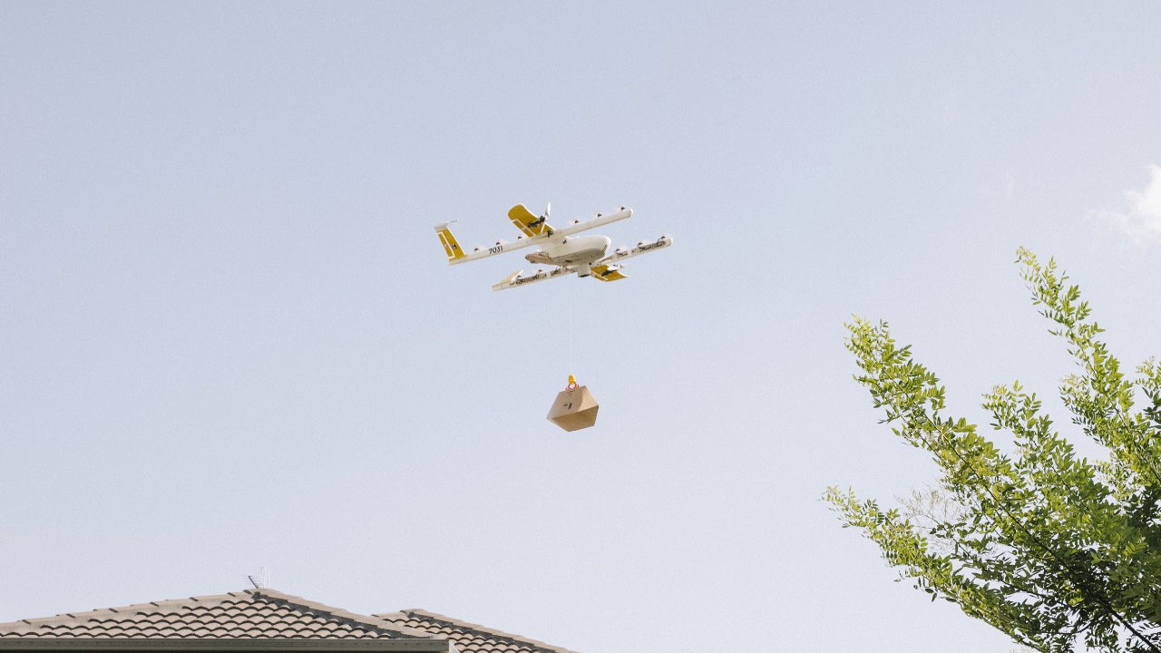 Wing, el servicio de drones de envío de Google debuta en Australia