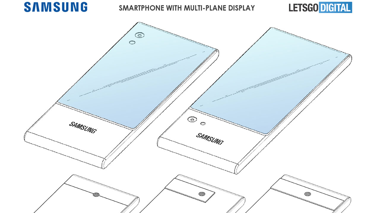 Samsung patents a Smartphone with a wraparound screen