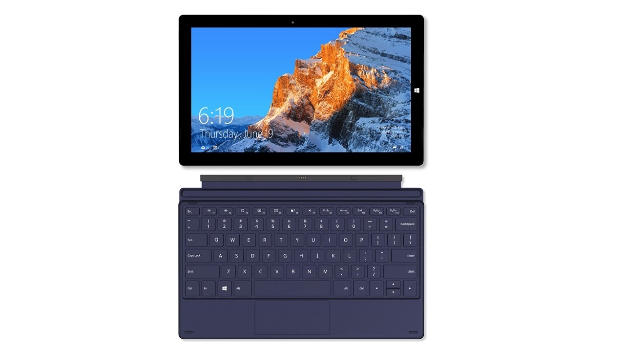 Teclast X4, details of a 2 in 1 tablet with Windows