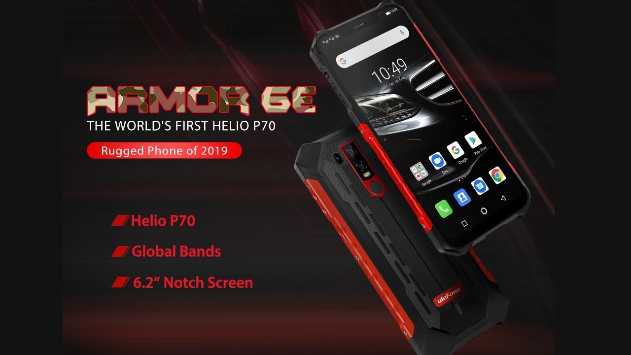 Ulefone Armor 6E, updated version of the super resistant phablet