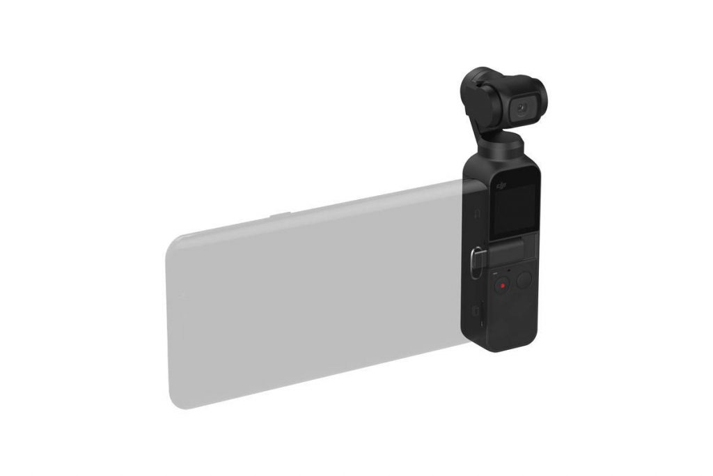 Dji Osmo Pocket, smartphone