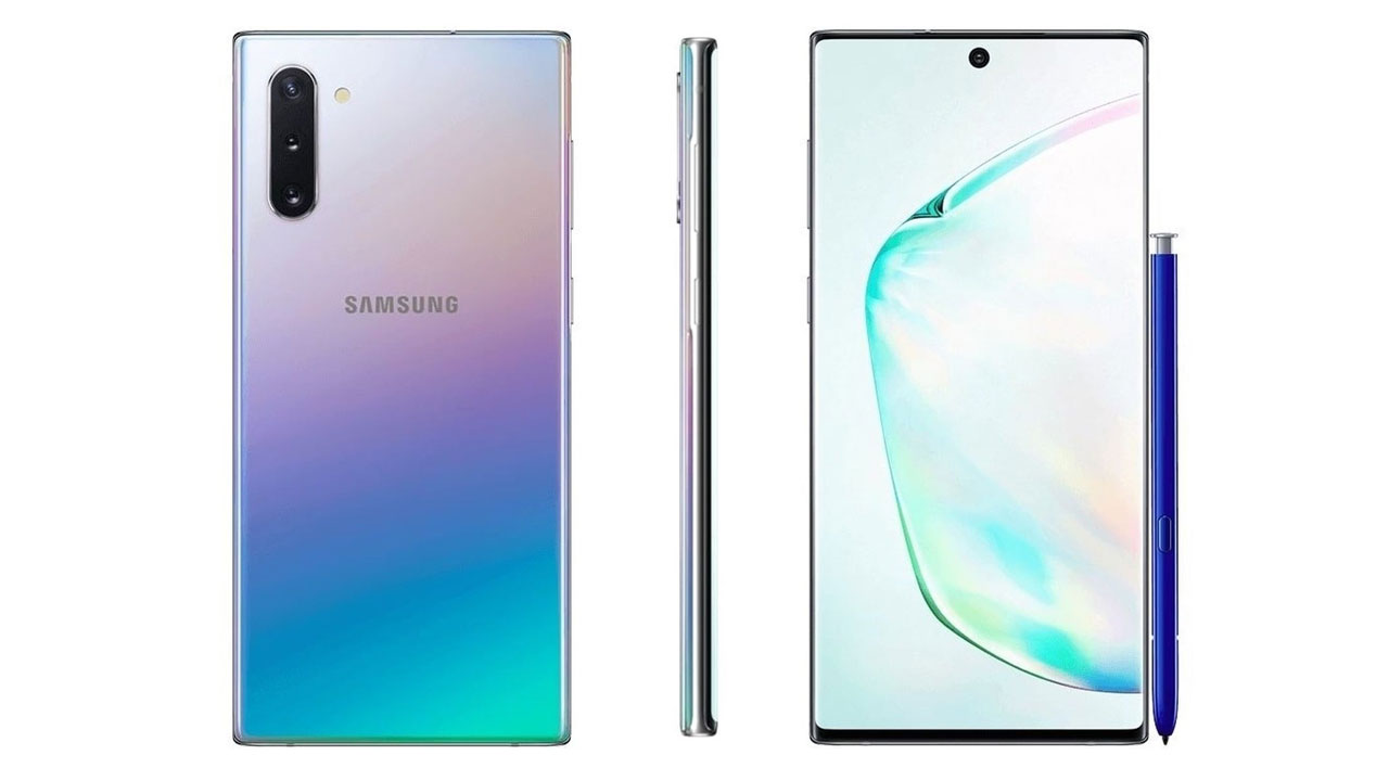 Samsung Galaxy Note 10 al descubierto en nuevas imágenes oficiales