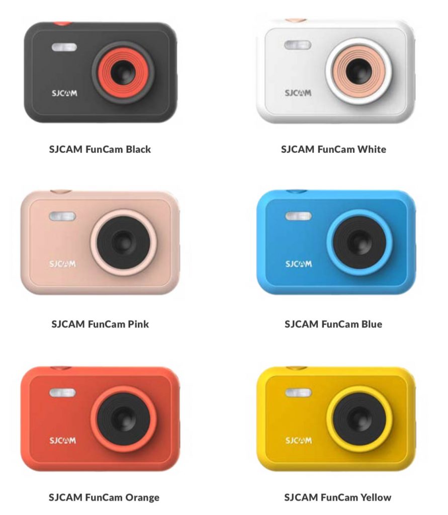 SJCAM Funcam, colores