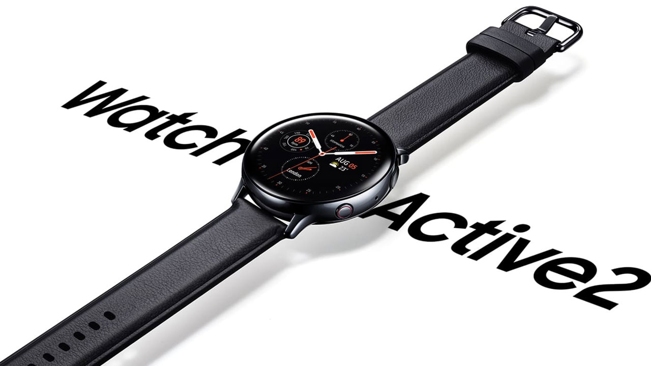 Samsung Galaxy Watch Active2, reloj inteligente con bisel táctil y ECG