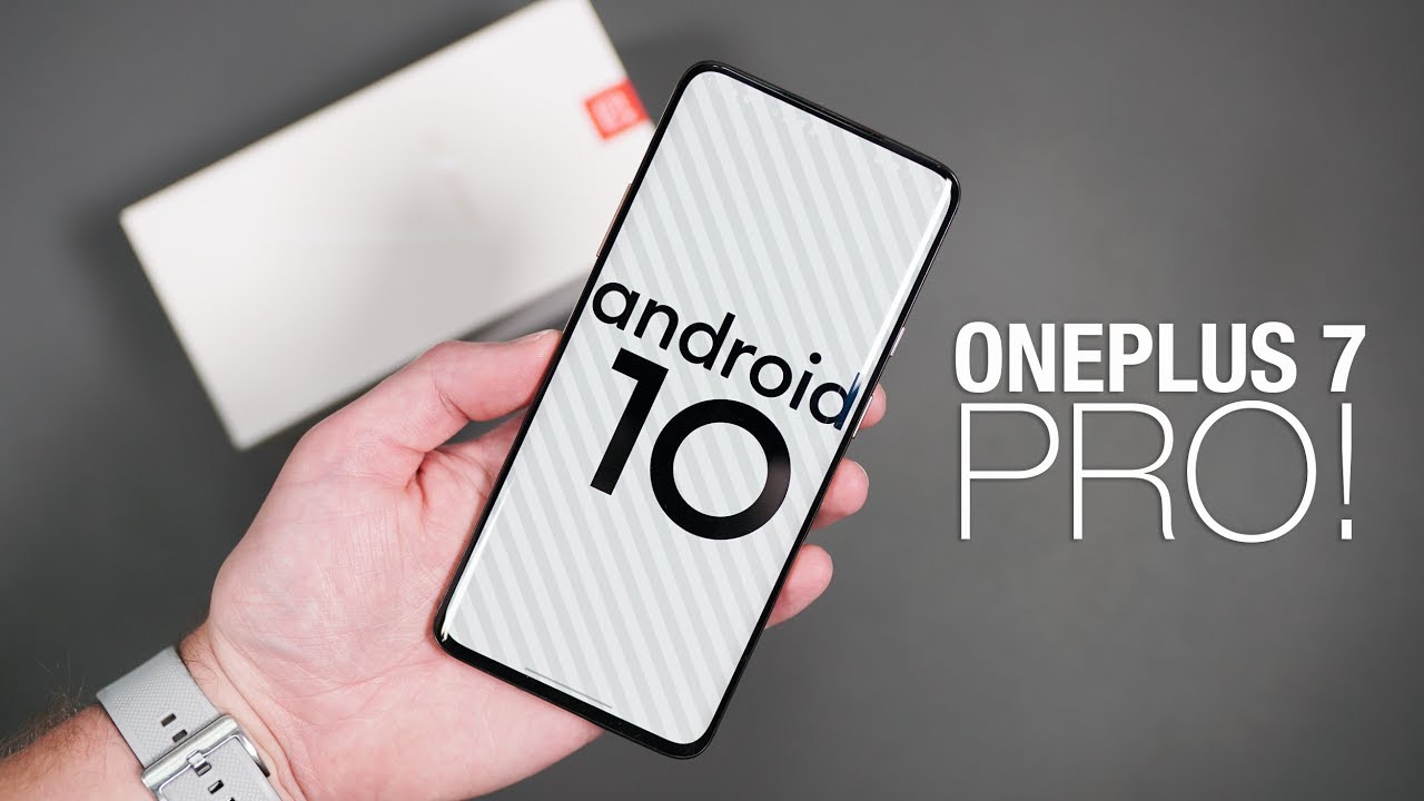 Android 10 ya está disponible para la serie OnePlus 7