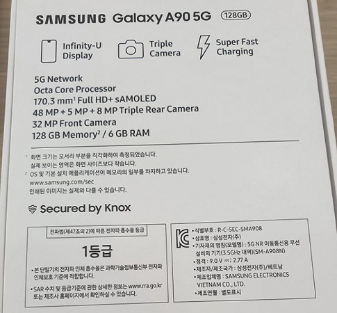 Samsung Galaxy A90 5G