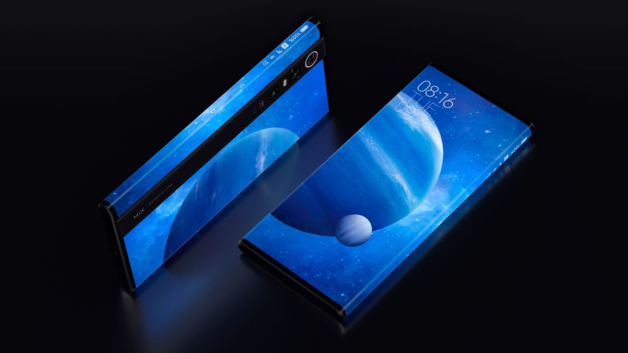 Xiaomi Mi MIX Alpha, un móvil con pantalla envolvente, cámara de 108MP y 5G