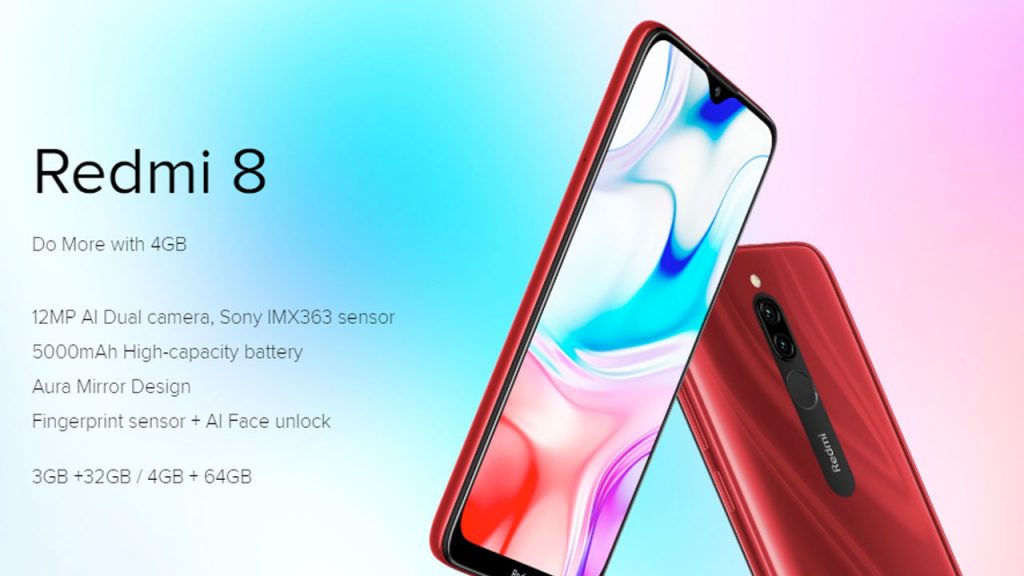 Redmi 8 - Design