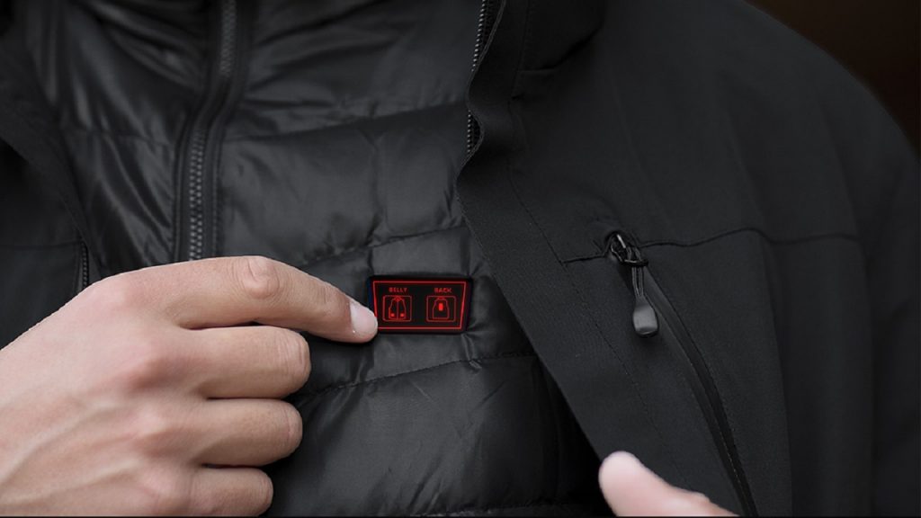 chaqueta con calefacción de Xiaomi 2