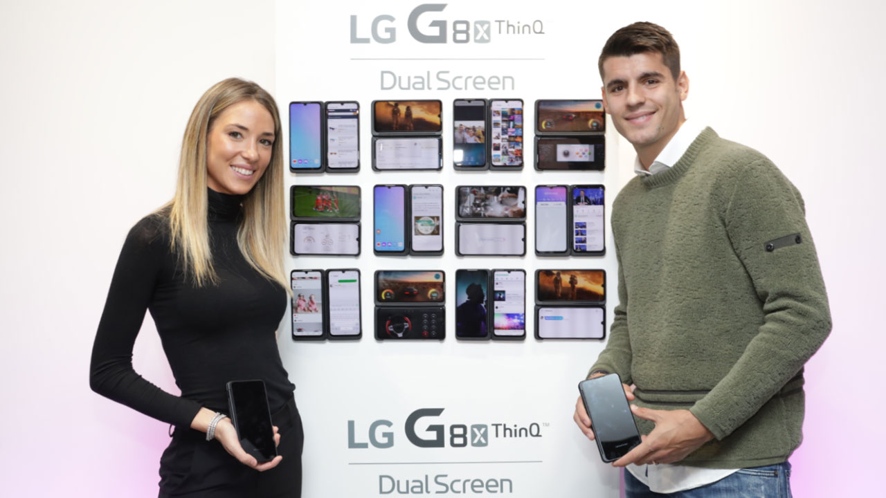 El LG G8X ThinQ con pantalla doble es presentado en España