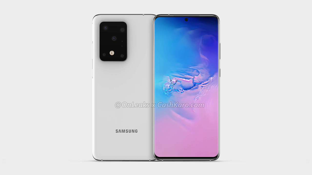 Renders del Samsung Galaxy S11 Plus revelan un diseño interesante