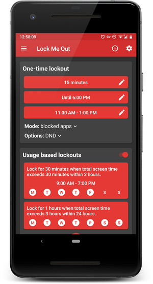 Lock Me Out, la app para acabar con la adicción al móvil