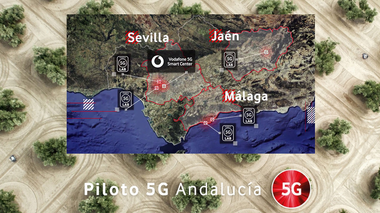 Vodafone y Huawei encabezan la expansión 5G en Andalucía con un proyecto piloto