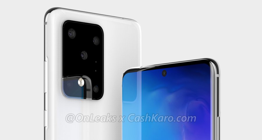 presentation of the Samsung Galaxy S11 leak