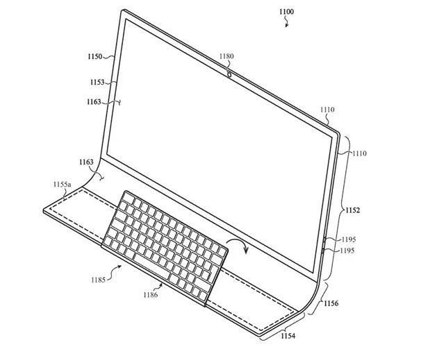 Patente de Apple - Diseño alternativo