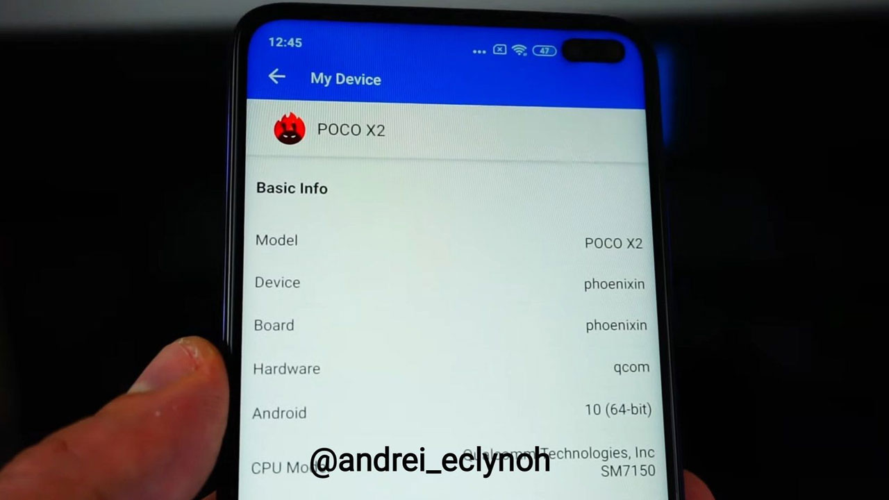 Poco X2, real images reveal it is a Redmi K30 with name change