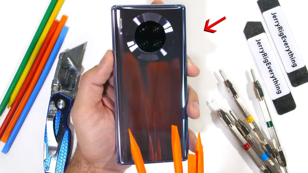 Podrá el Huawei Mate 30 Pro sobrevivir la prueba de Jerry Rig Everything