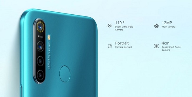 Realme 5i combines four cameras for all types of captures Realme 5i