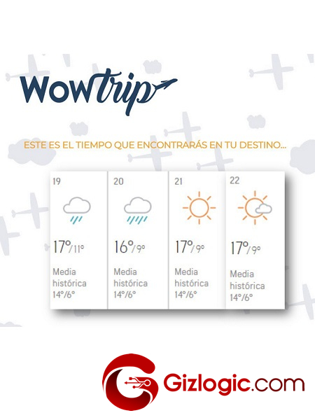 WowTrip tiempo