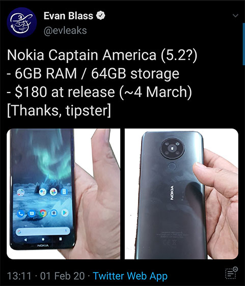 Esto es lo que se sabe del Nokia 5.2