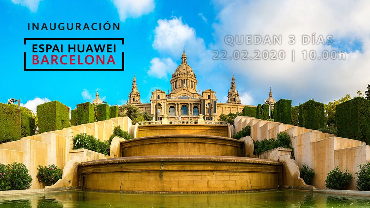 Huawei abrirá una nueva tienda en Barcelona el día 22 y reafirma su presentación del 24