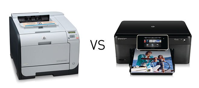 Impresora tinta vs laser