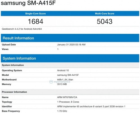 Samsung Galaxy A41