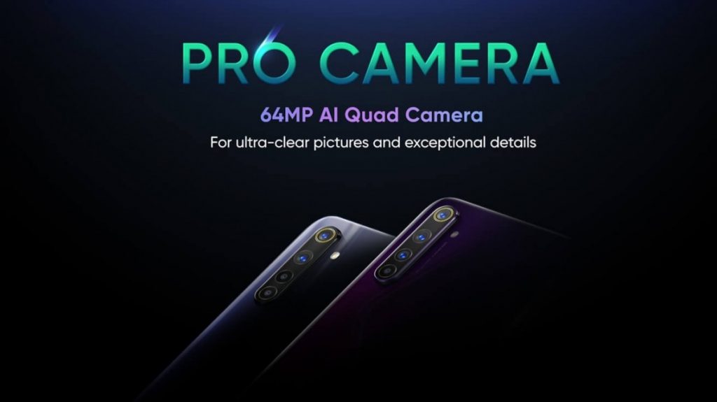 Cámaras de la serie 6 de Realme