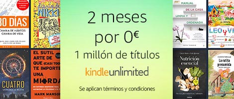 Empieza ya tus dos meses de Amazon Kindle Unlimited