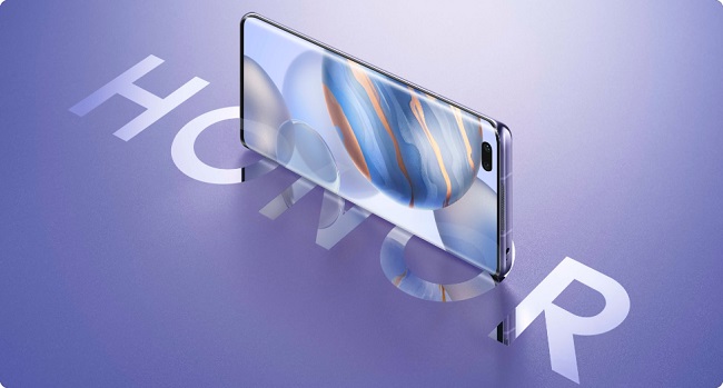 The Honor 30 series maintains reduced bezels and a hole in the screen for its front camera Honor 30 pro