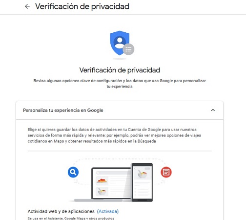 Verificación de Privacidad