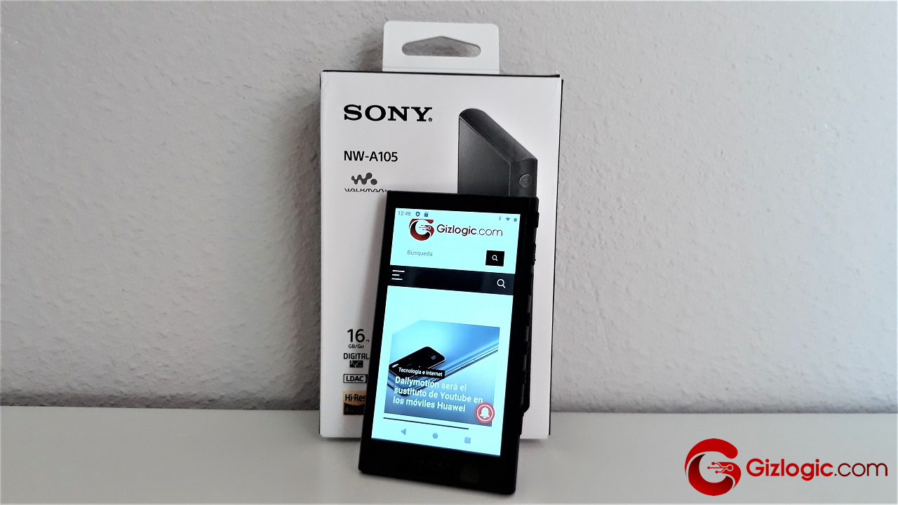 Sony NW-A105, probamos este moderno reproductor de música