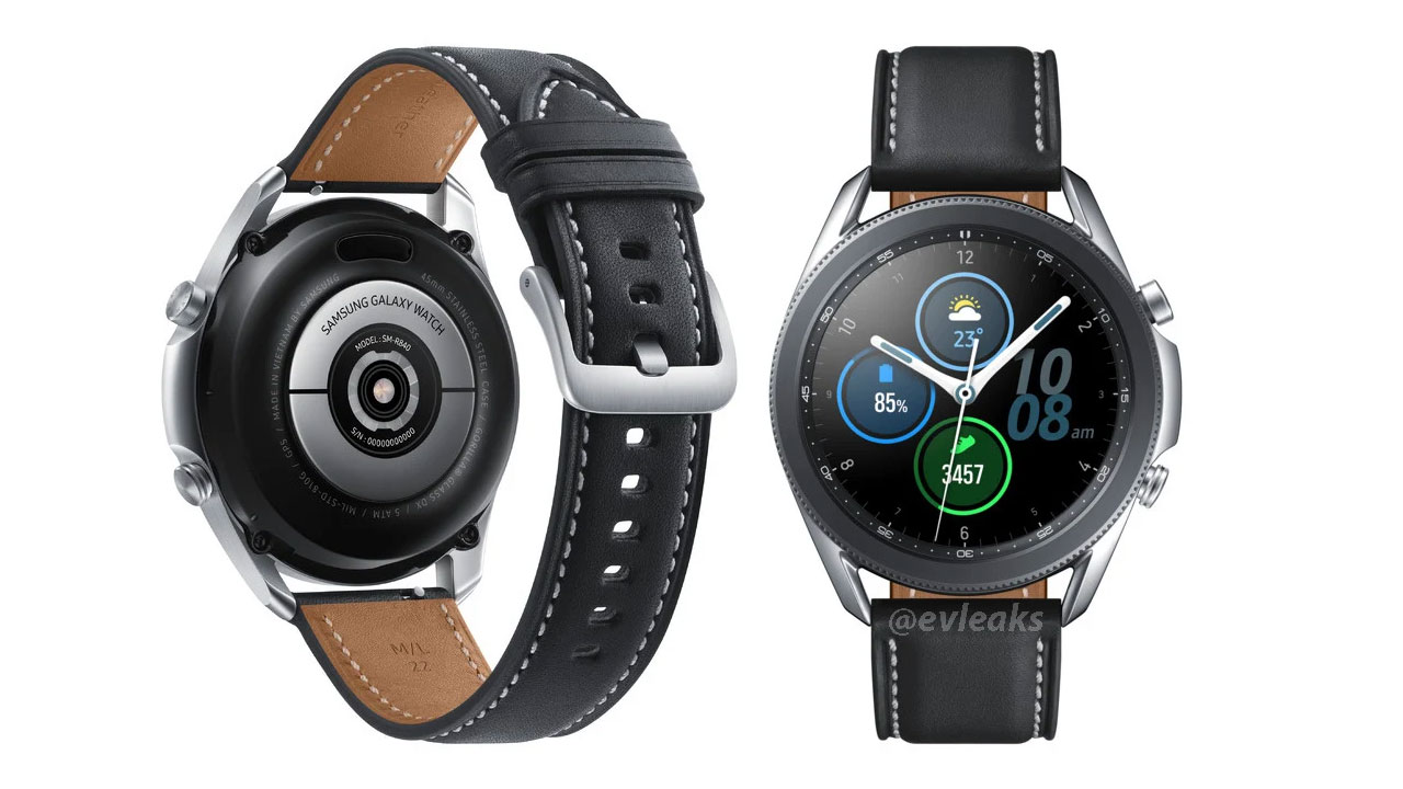 Primer vistazo al look del Samsung Galaxy Watch 3