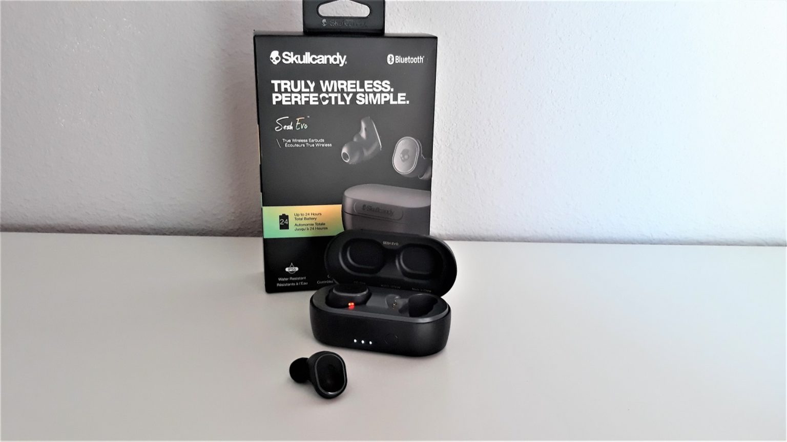 CUFFIE BLUETOOTH AURICOLARI WIRELESS BT V5.1 CUSTODIA DI RICARICA Bianca Pods - Foto 4