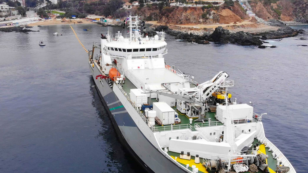 Grace Hopper, el nuevo cable submarino de Google entre España y EEUU